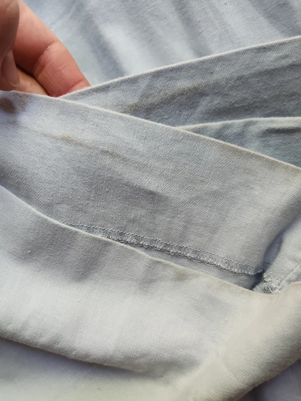 Banana Republic Light Blue Wide Leg Trousers Linen/Cotton Blend Size 4